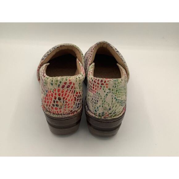 BOC Clogs Size 9.5 Multicolor Leather EUC - Picture 3 of 6